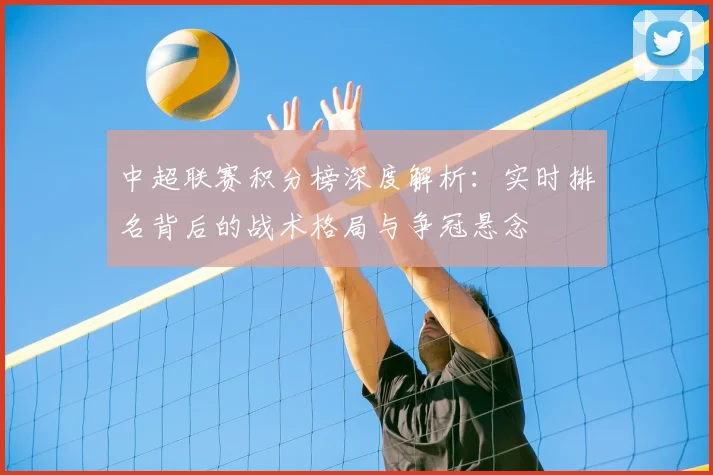 中超联赛积分榜深度解析:实时排名背后的战术格局与争冠悬念